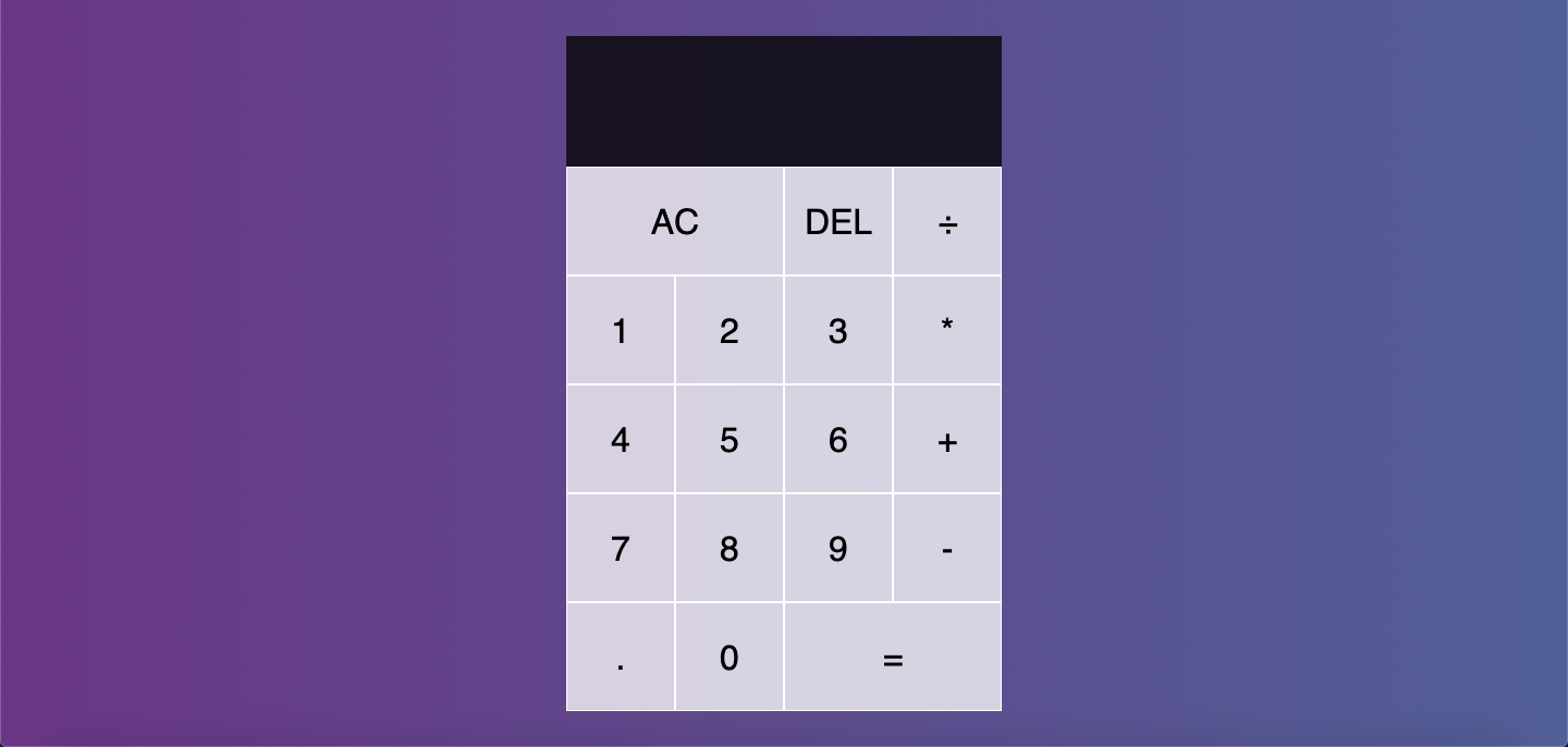 picture of a calculator app